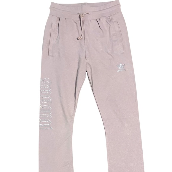 Adidas Jeweled Straight Leg Sweatpants - Picture 2 of 4